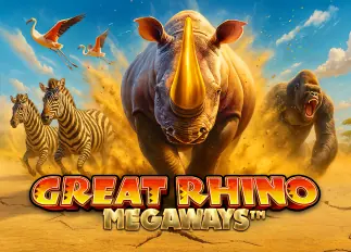 คาสิโนออนไลน์เว็บตรง Great Rhino Megaways ทดลองเล่นฟรี